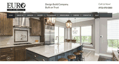 Desktop Screenshot of eurodesignbuild.com